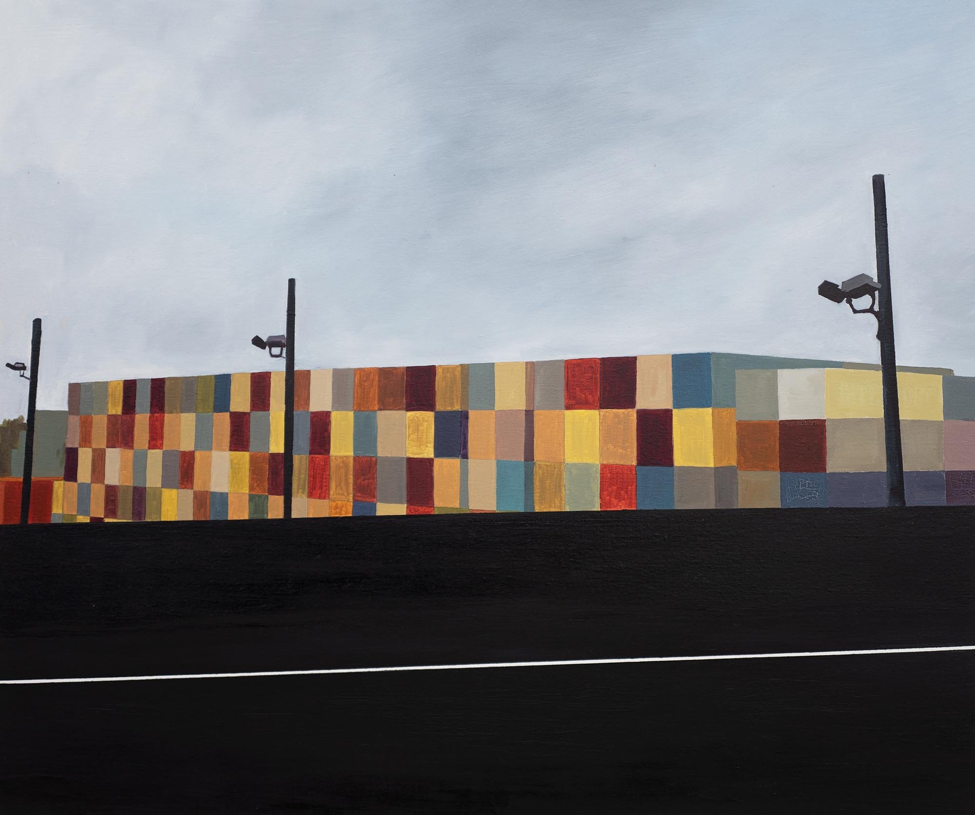 Tan Mu, Containers, 2021. Installation view at Peres Projects, Berlin.