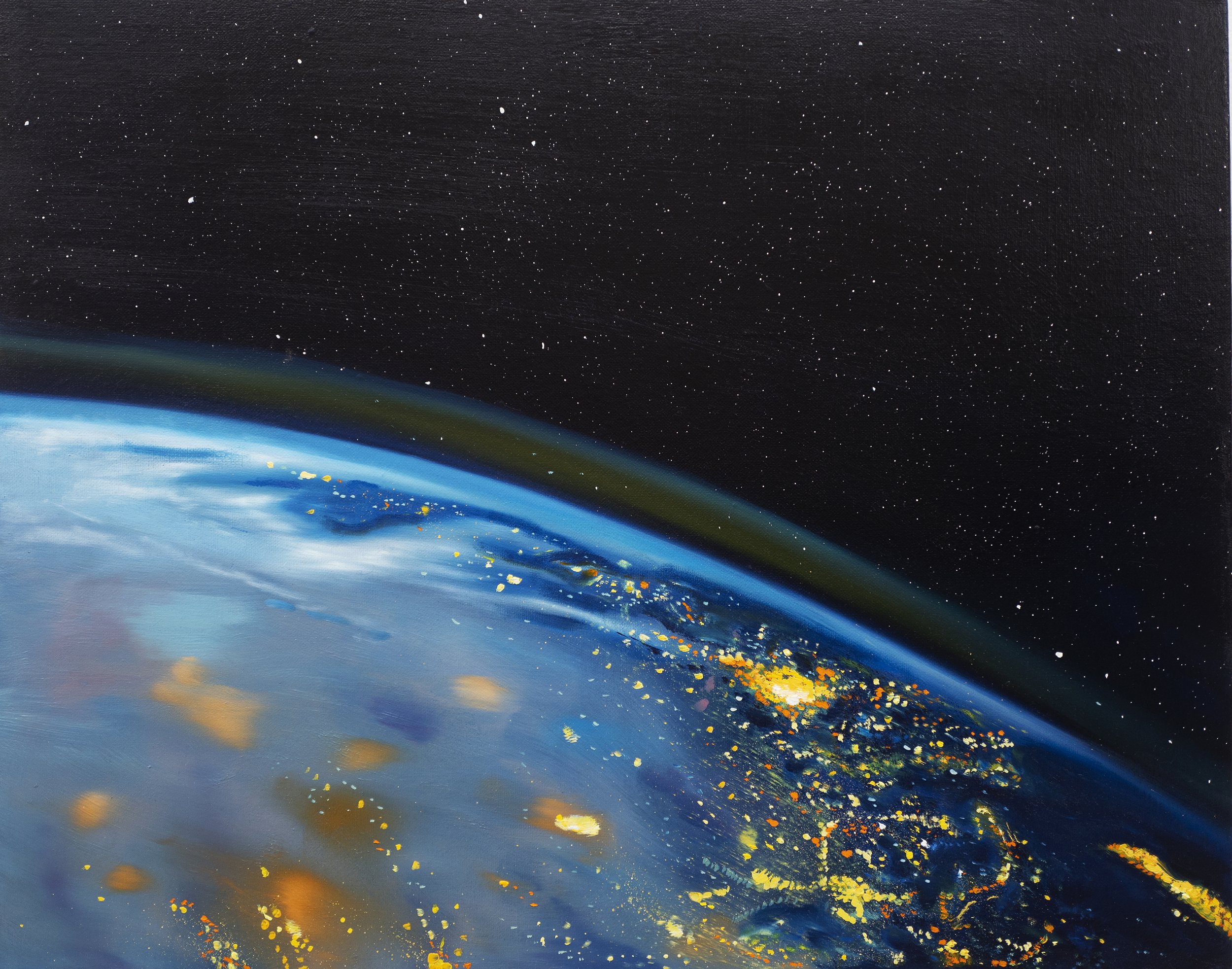 Horizons 04, 2025, oil on linen