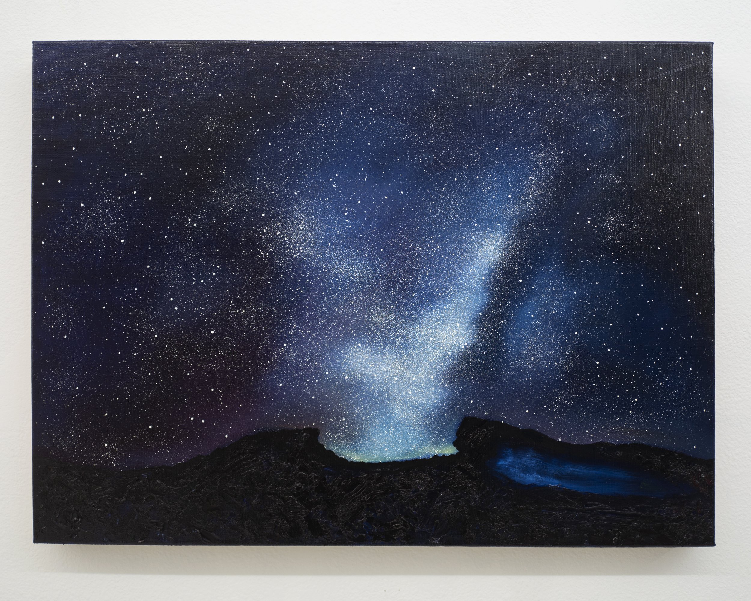 Tan Mu, Horizons 05, 2024, detail of Milky Way band