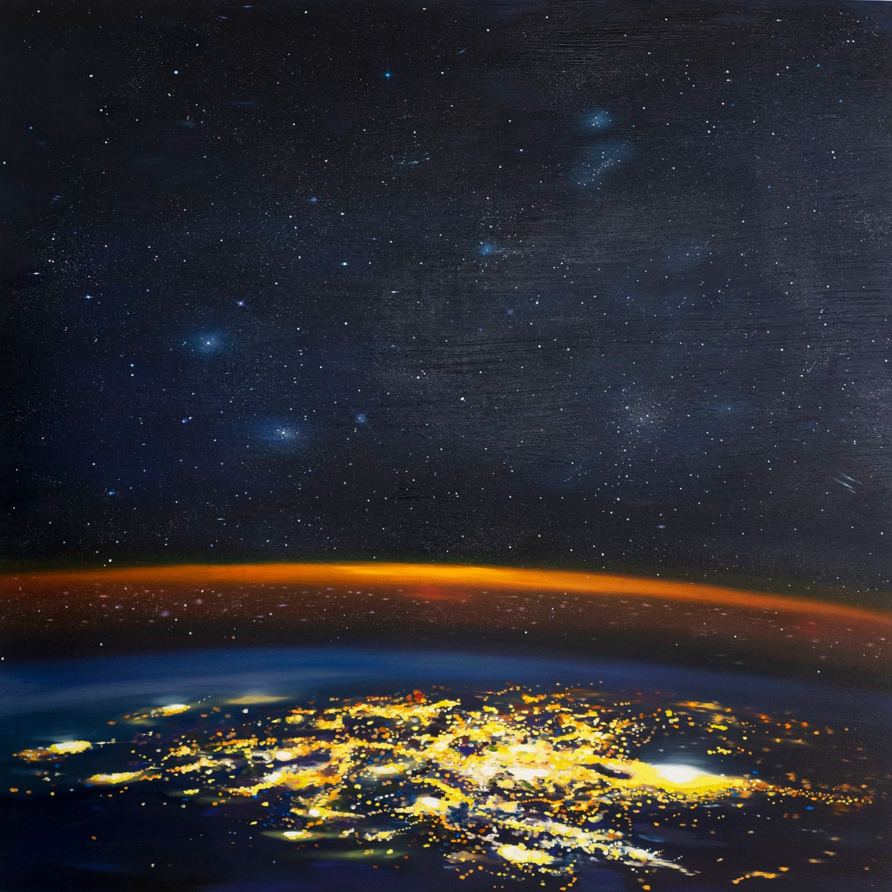 Tan Mu, Horizons 06, 2024, oil on linen