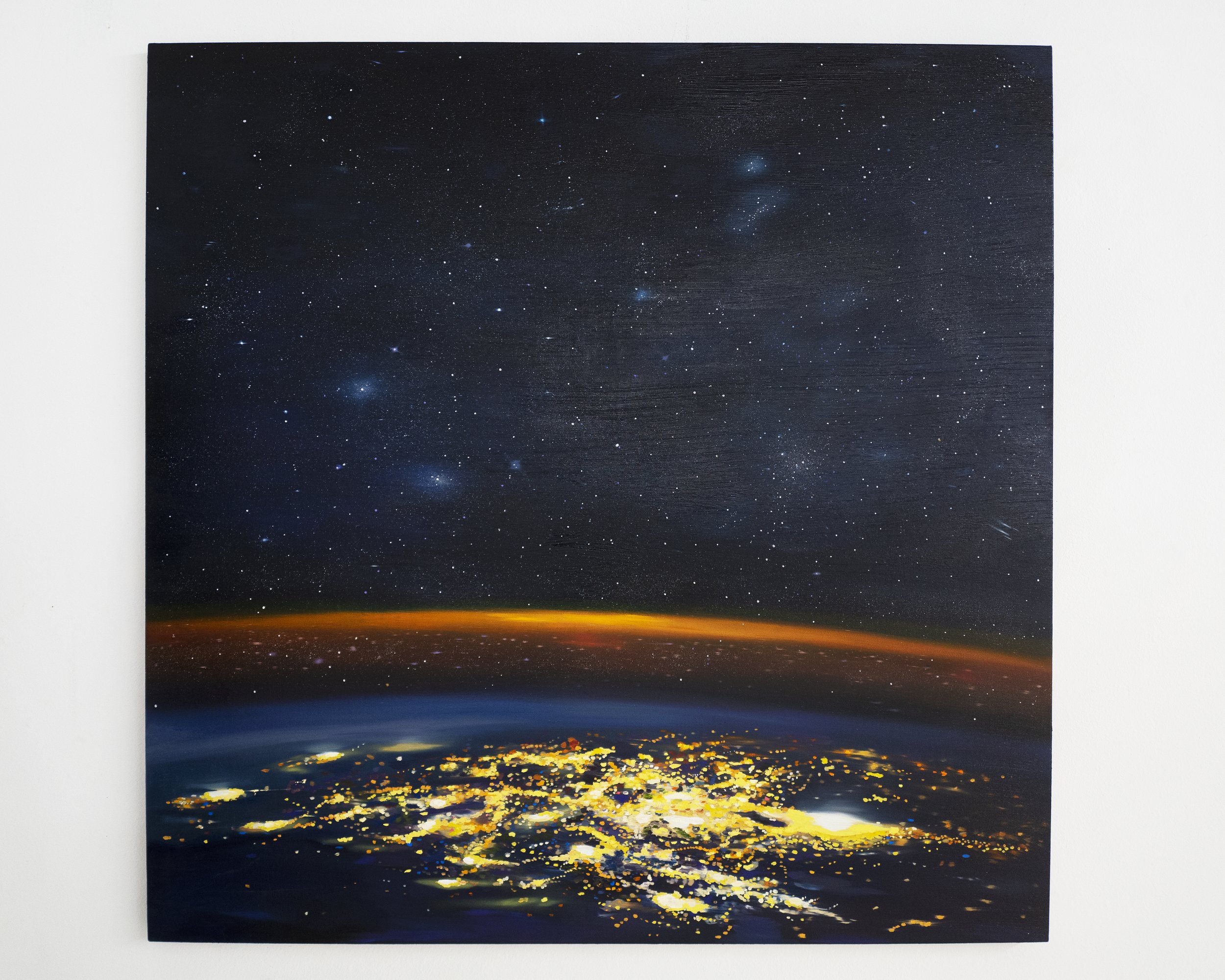 Tan Mu, Horizons 06, 2024, detail of atmospheric band