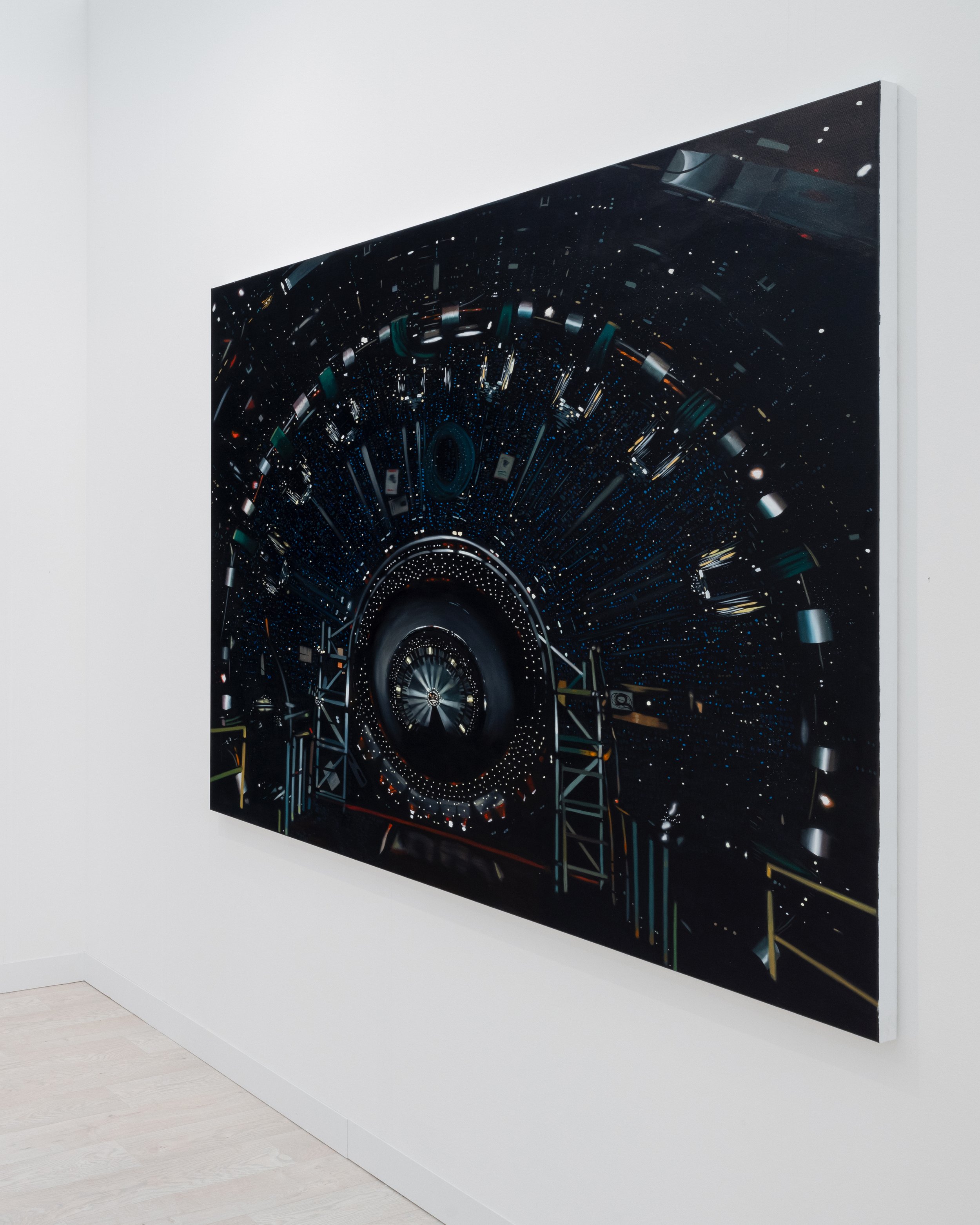 Tan Mu, Large Hadron Collider, 2023, detail