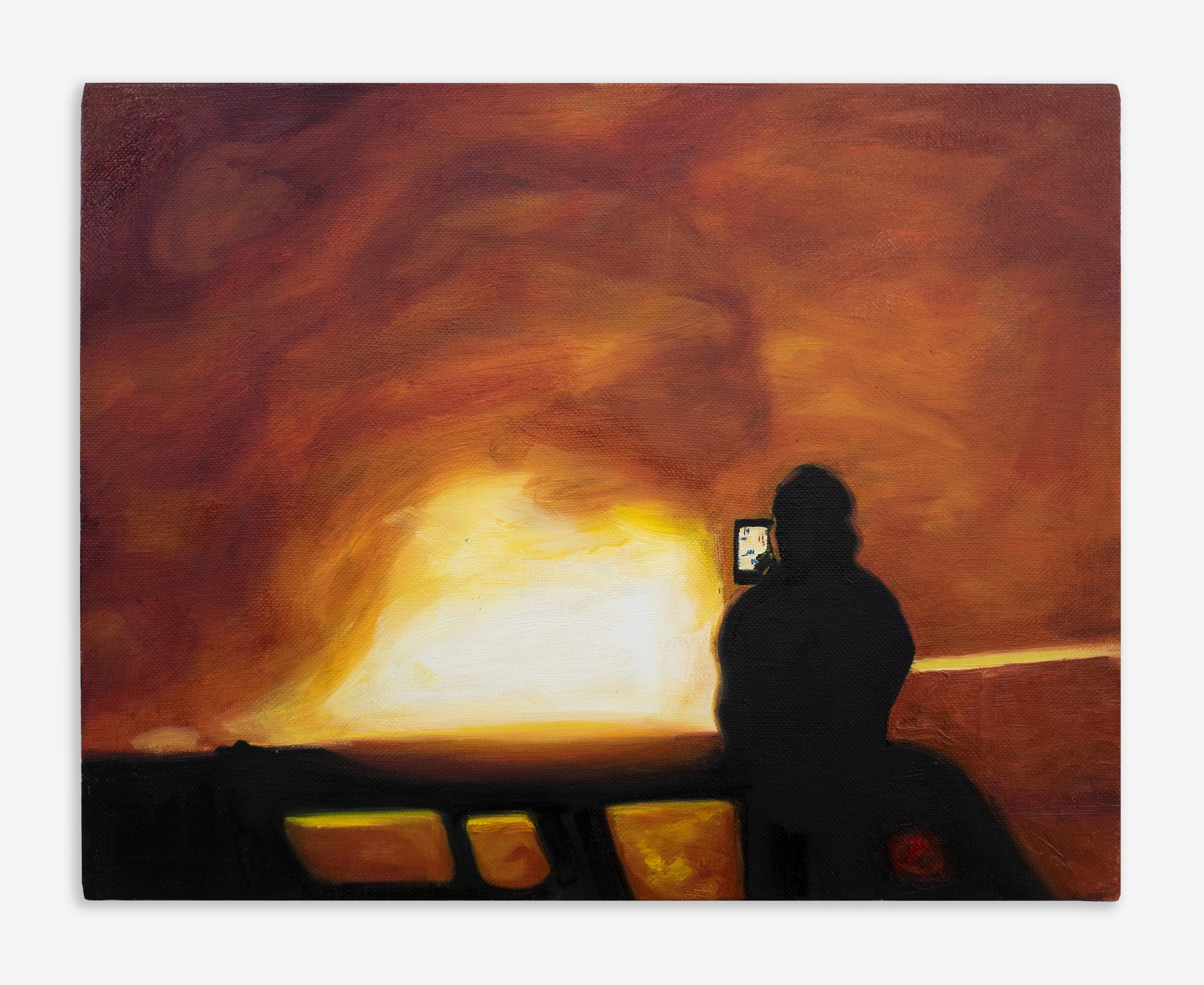 Tan Mu, Minneapolis, 2020. Oil on linen, 27.9 x 35.6 cm (11 x 14 in).