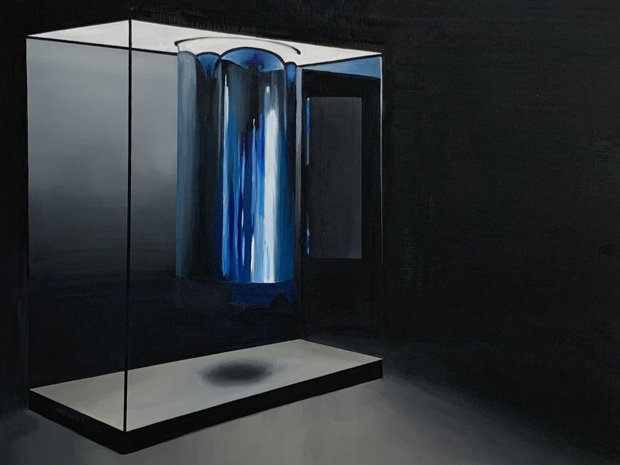 Detail of Quantum Computer cryostat rings