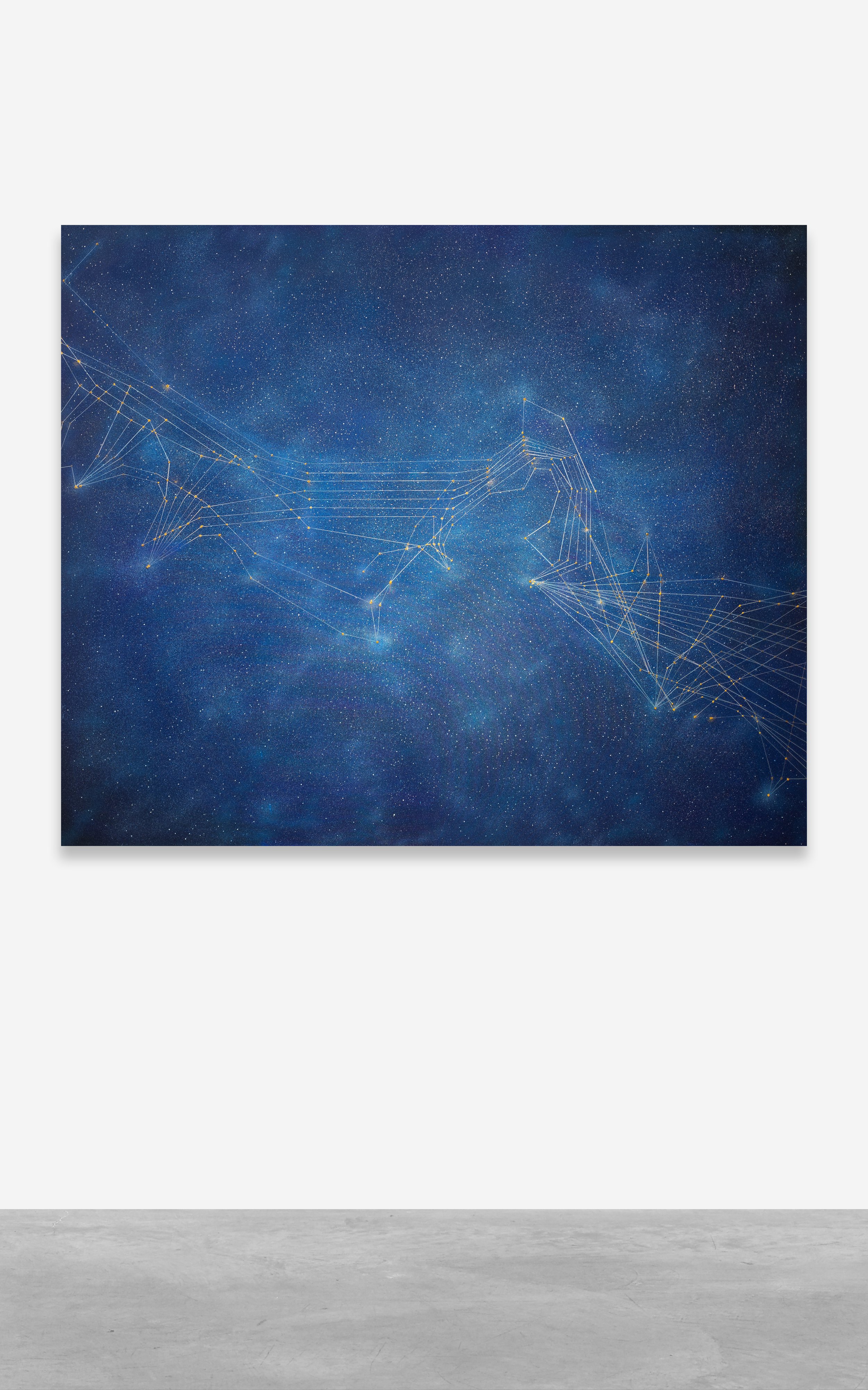 Signal: Submarine Network 03, 2025, detail of the Strait of Hormuz convergence