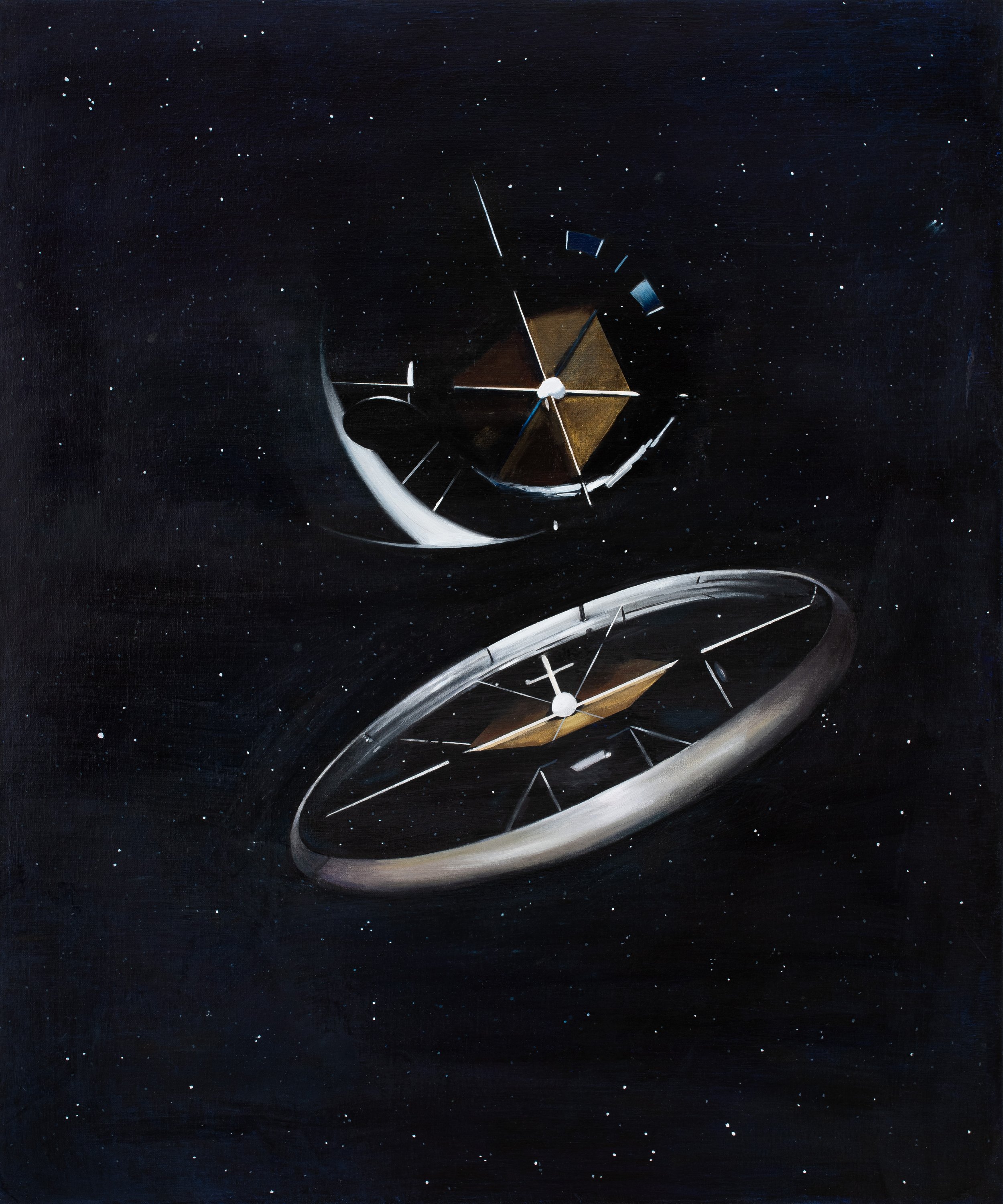 Detail of Stanford Torus interior