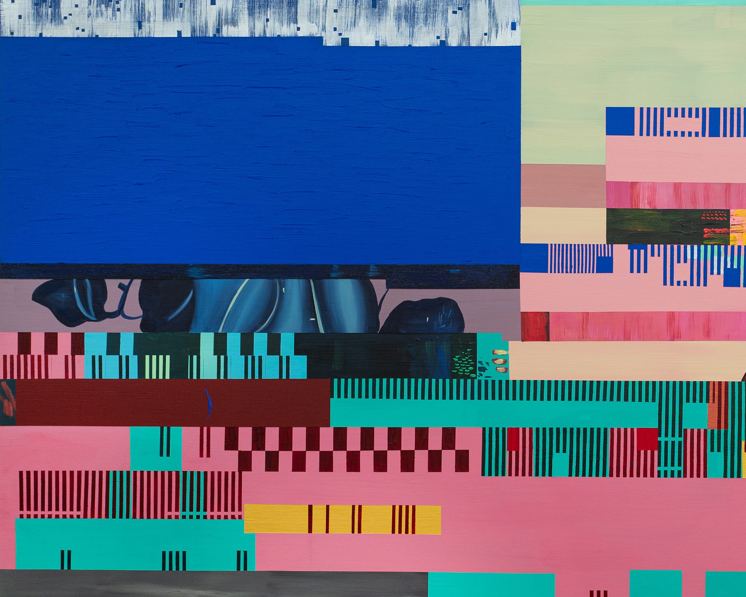 Tan Mu, The Glitch (2022) detail