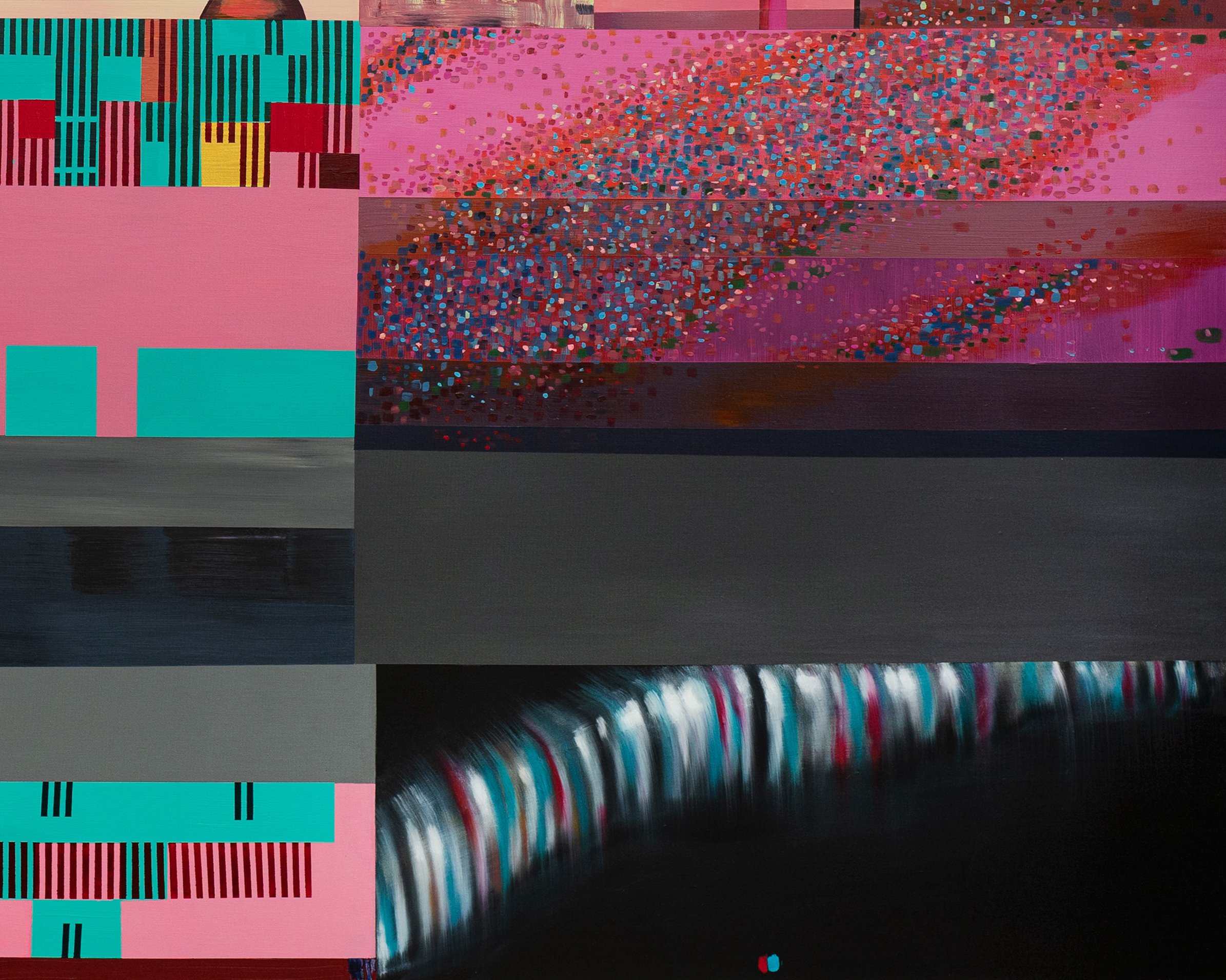 Tan Mu, The Glitch (2022) detail