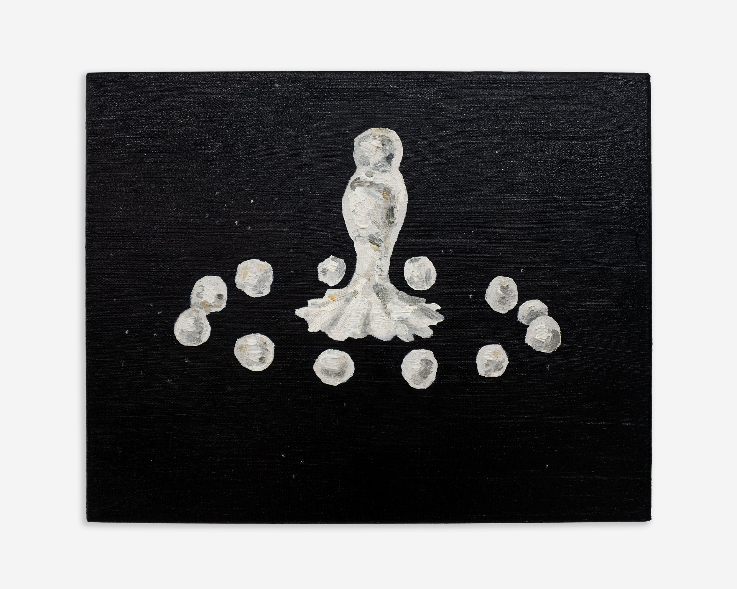 Tan Mu, The Splash of a Drop 1, 2022. Detail of splash formation.