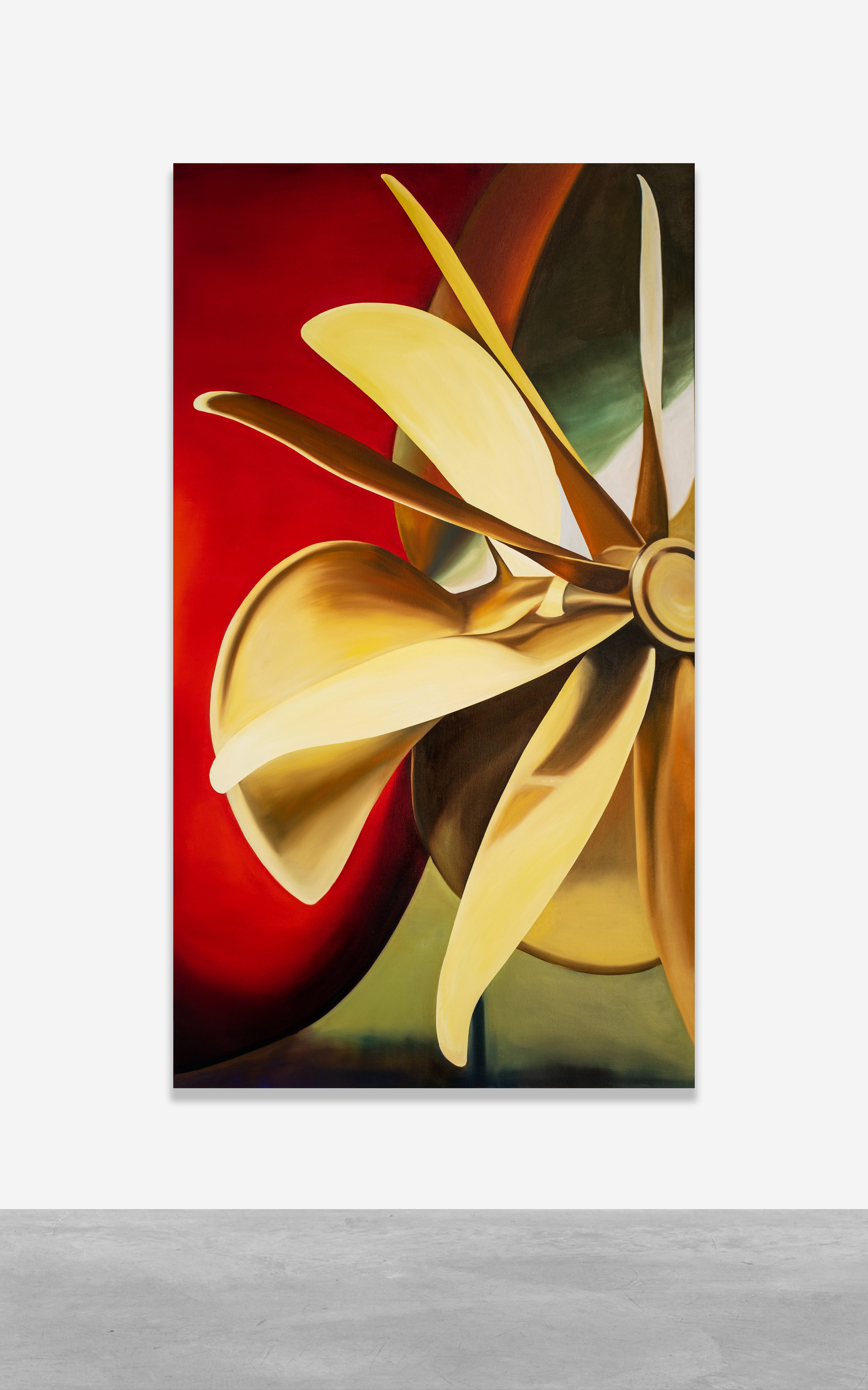 The Wave 02, 2024, oil on linen