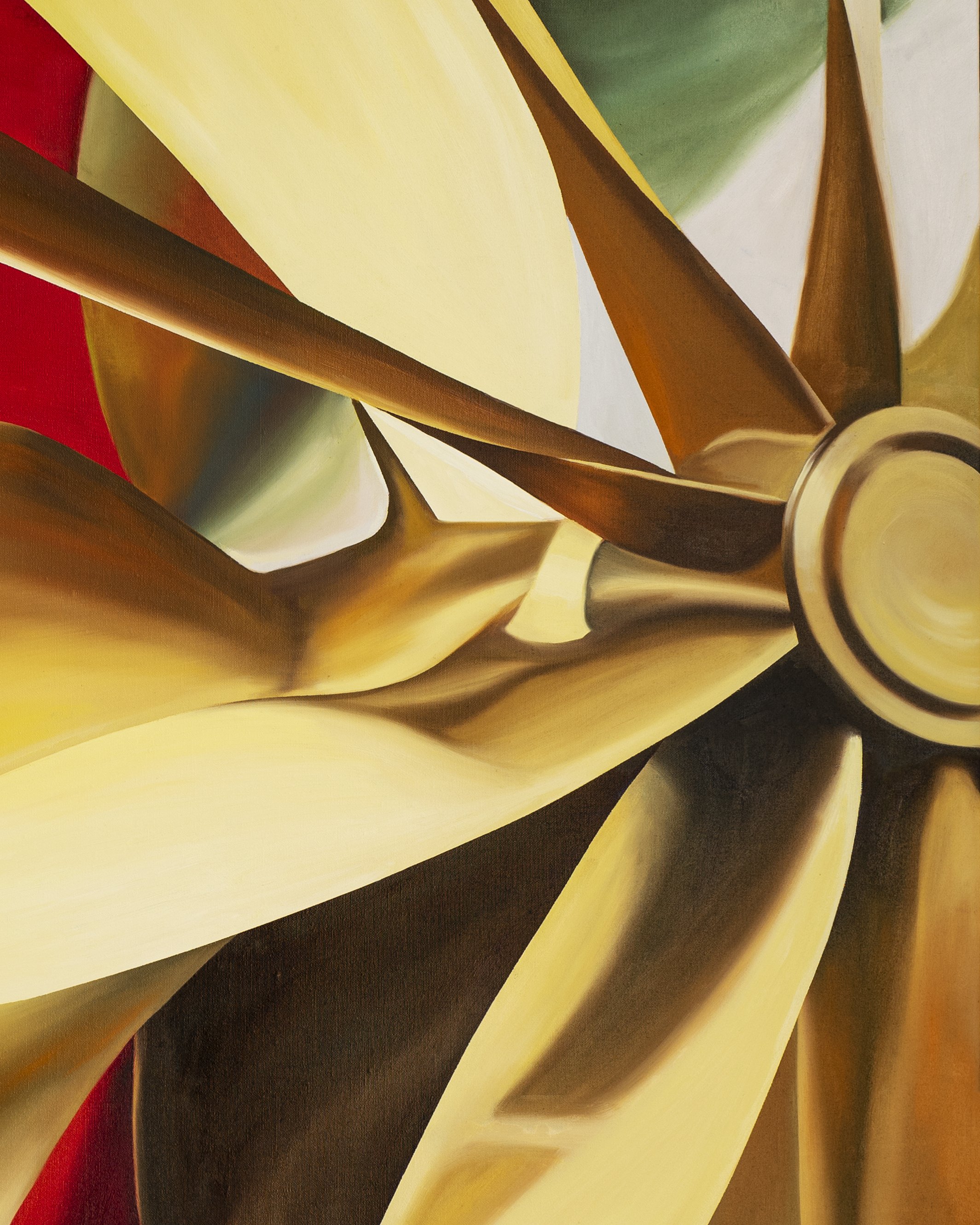 The Wave 02 installation view