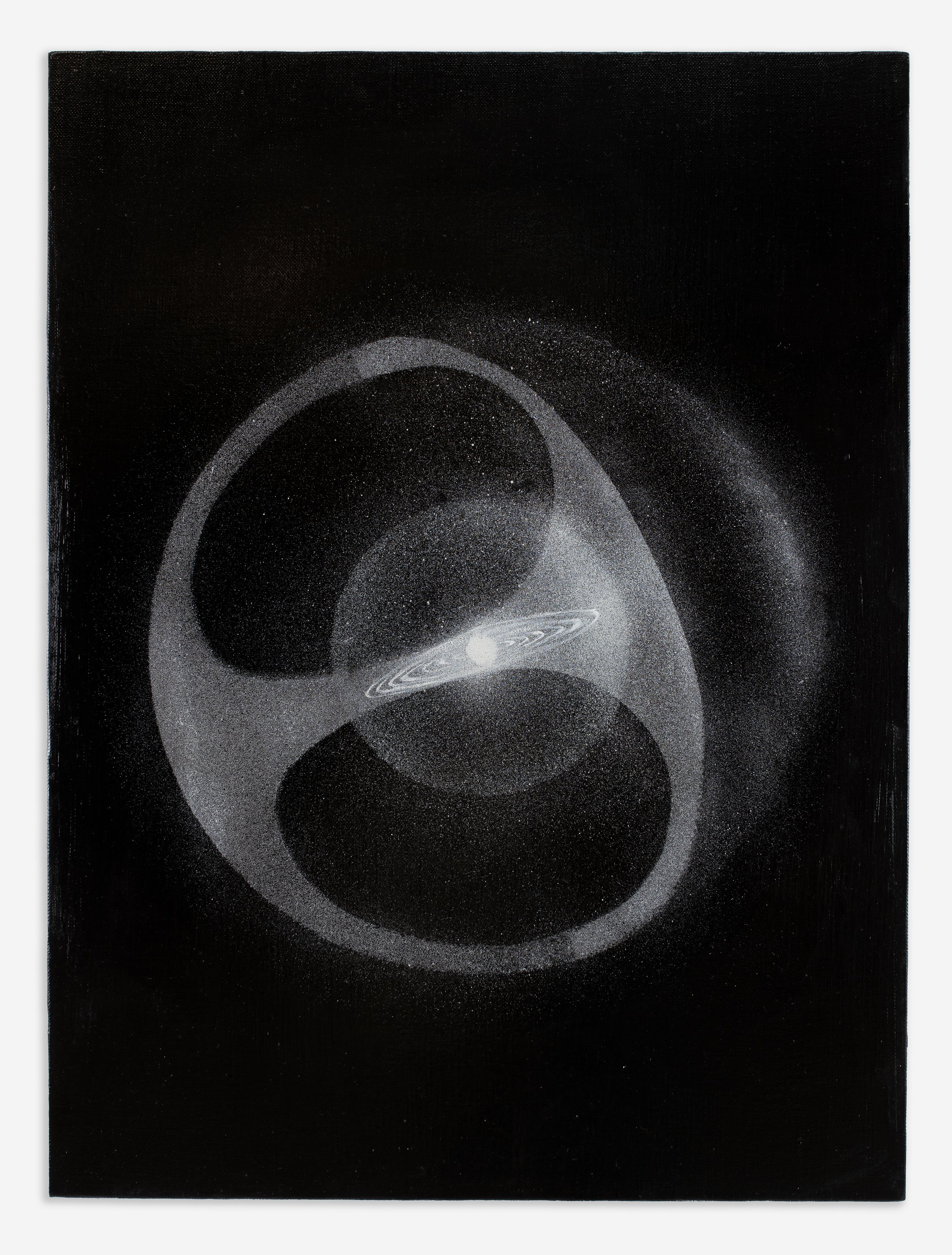 Torus, 2021, detail of point field