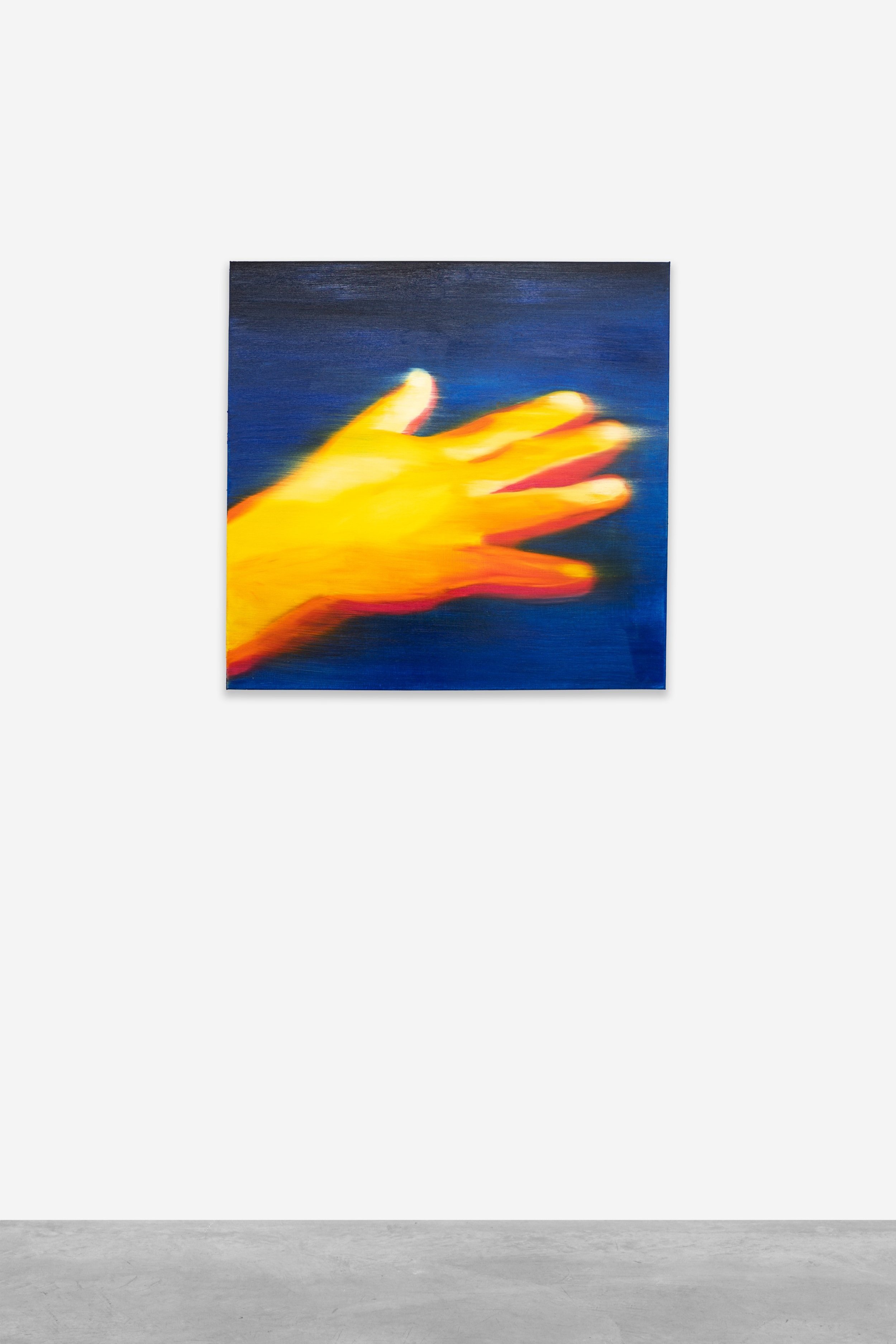 Touch, 2022, detail of hand