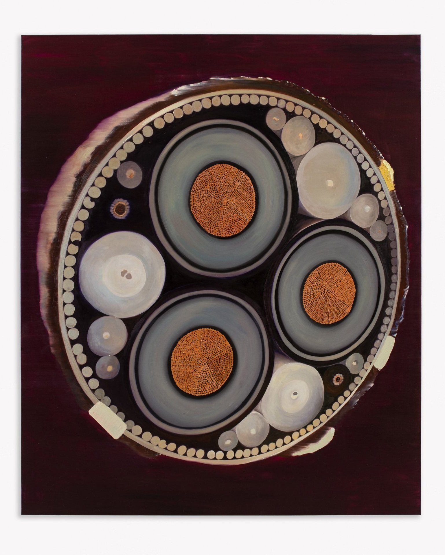 Tan Mu, Twenty Thousand Leagues Under the Seas, 2023. Oil on linen, 182 x 152 cm.