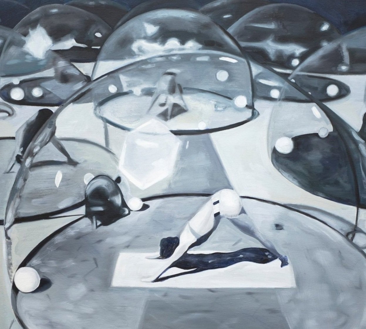 Tan Mu, Yoga Isolation (2022) detail